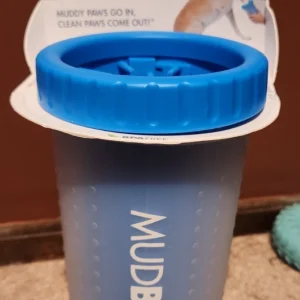 Dexas Mudbuster Portable Dog Paw Cleaner, Paw Washer, Blue, Large - NEW!!